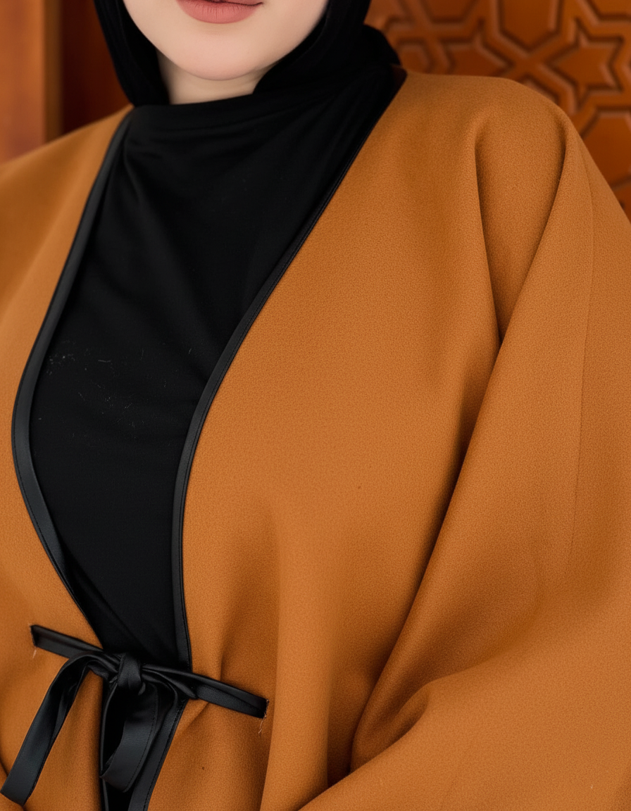 Classic Wool Cape Brown