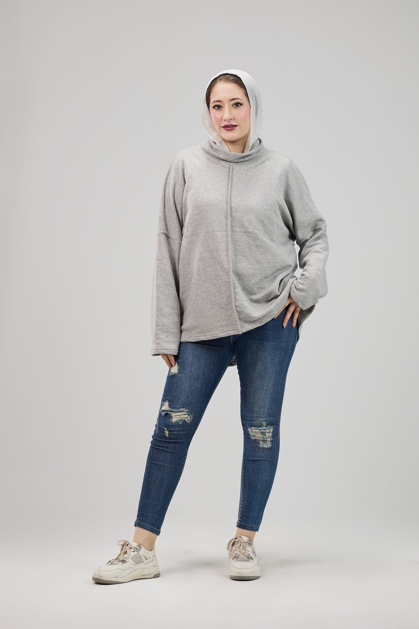 Cozy Flow Top Silver