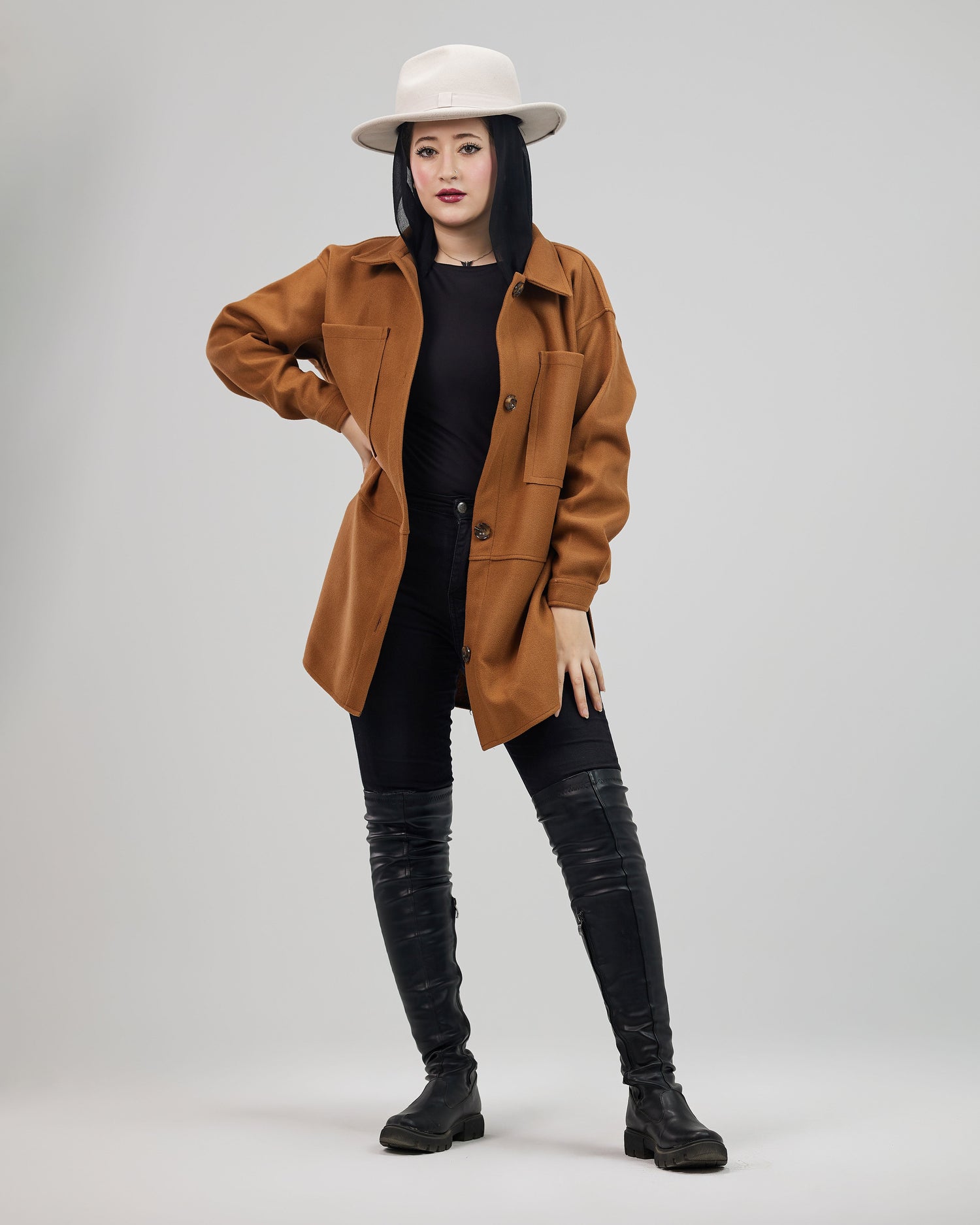 Wool Overshirt Jacket