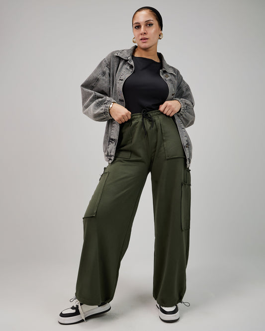 Urban Soft Cargo Pants Green