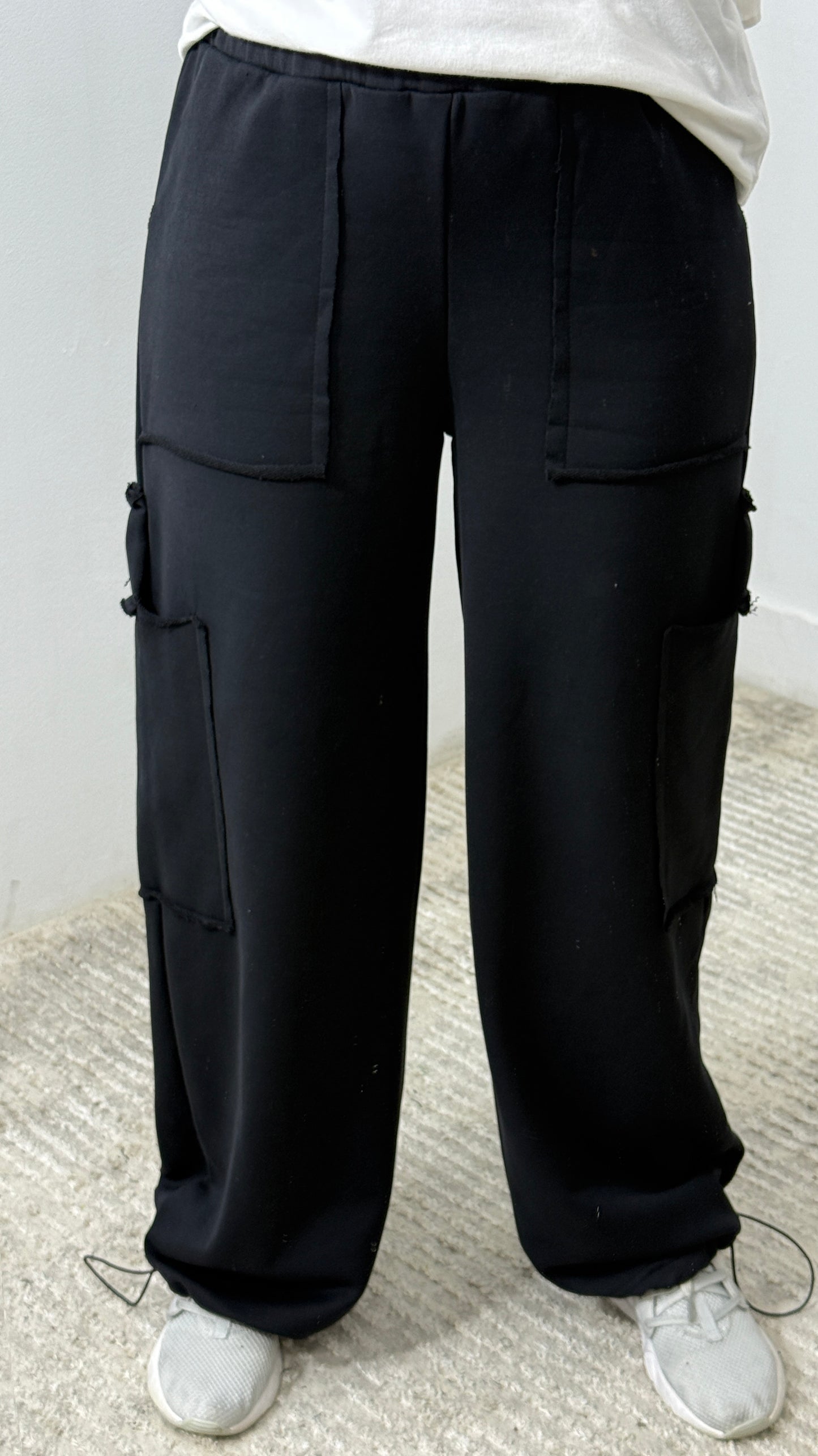 Urban Soft Cargo Pants Black