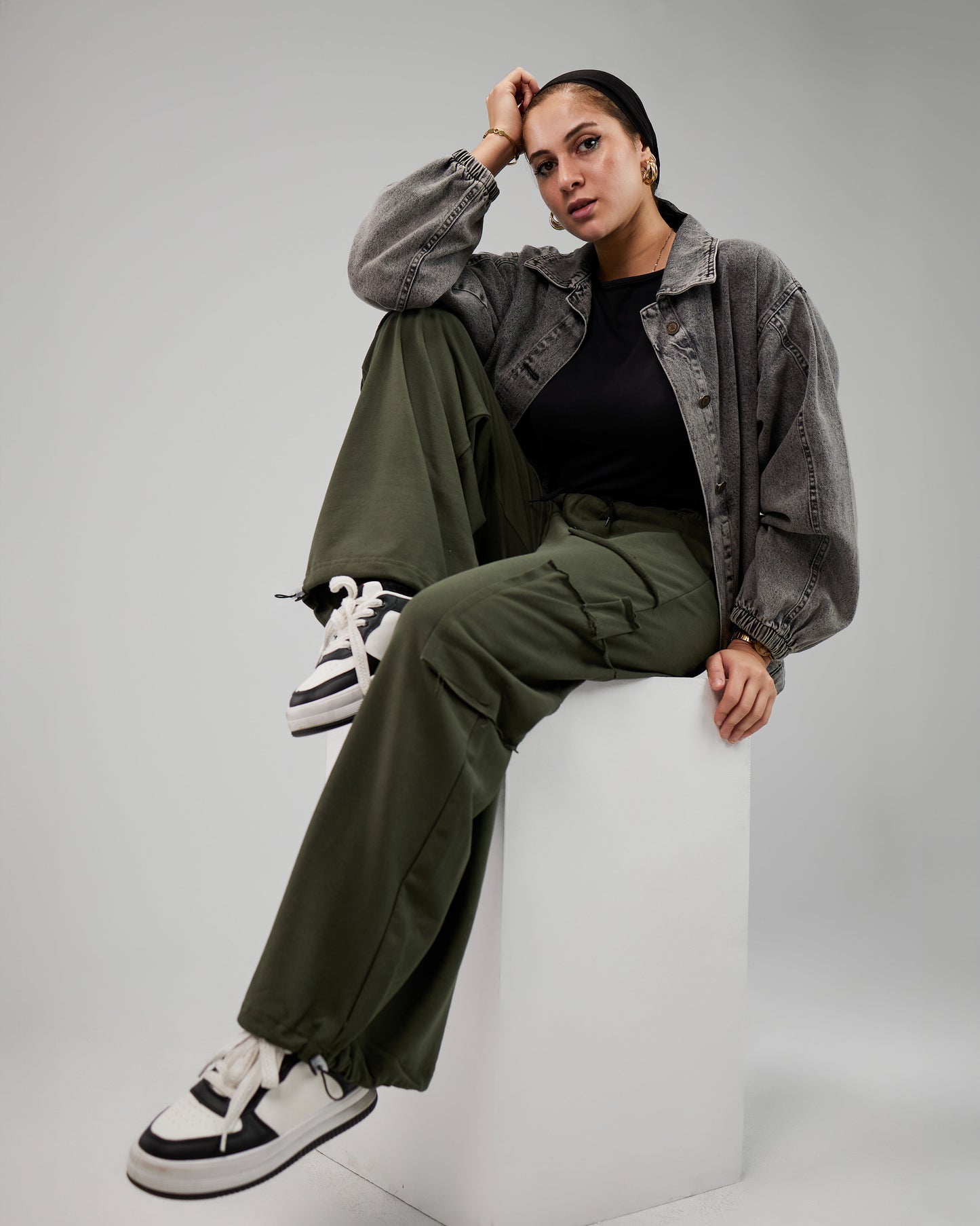 Urban Soft Cargo Pants Green