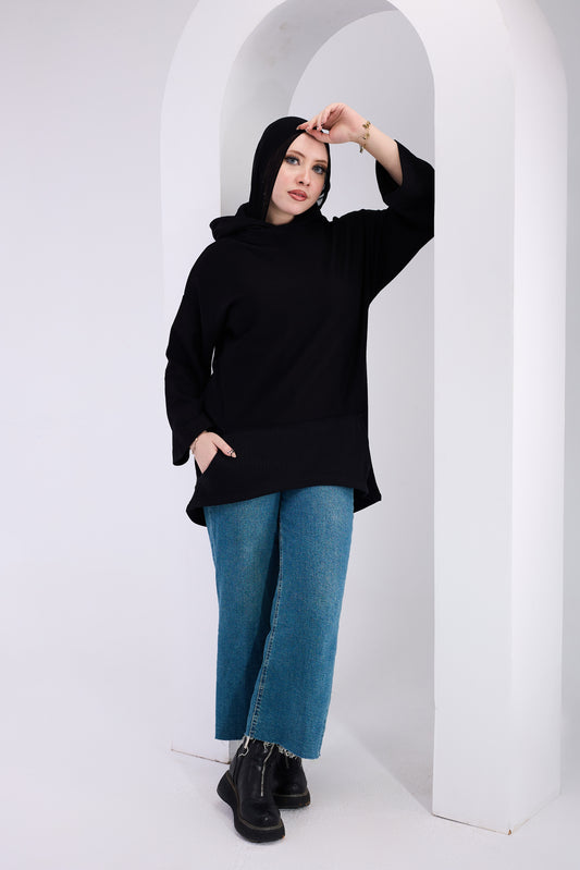 Hoodie Soft Comfort Black