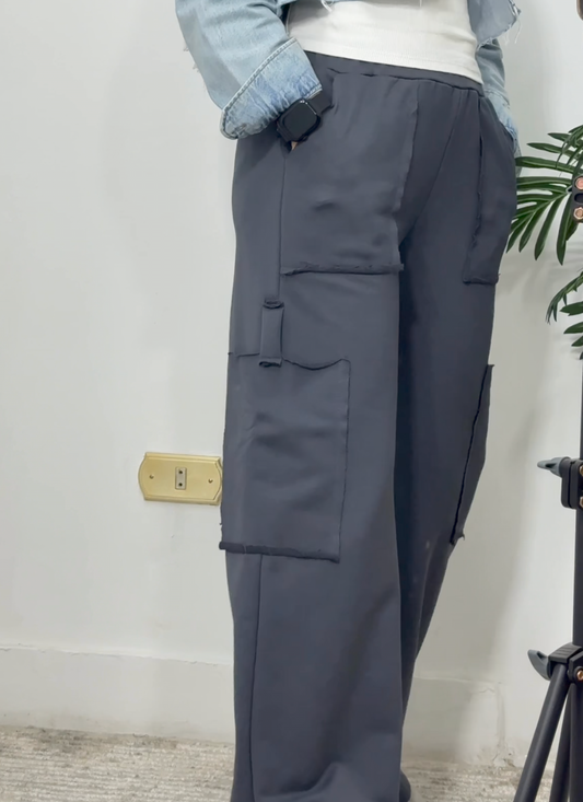Urban Soft Cargo Pants D Gray