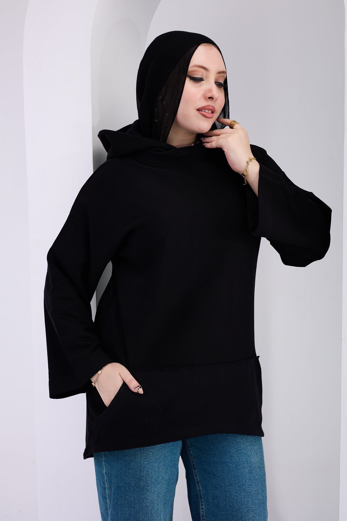 Hoodie Soft Comfort Black