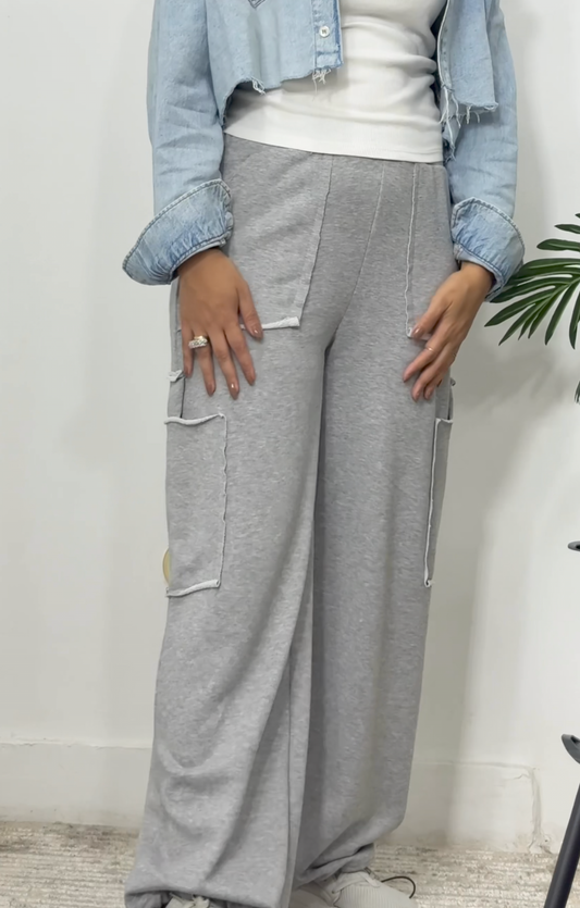 Urban Soft Cargo Pants Gray