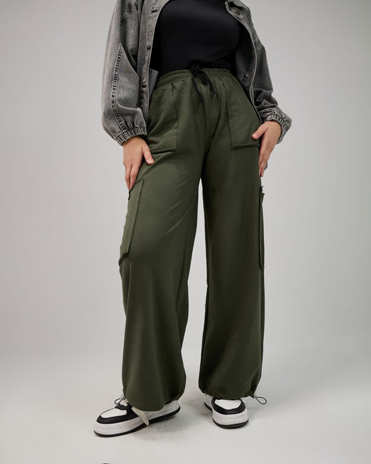 Urban Soft Cargo Pants Green