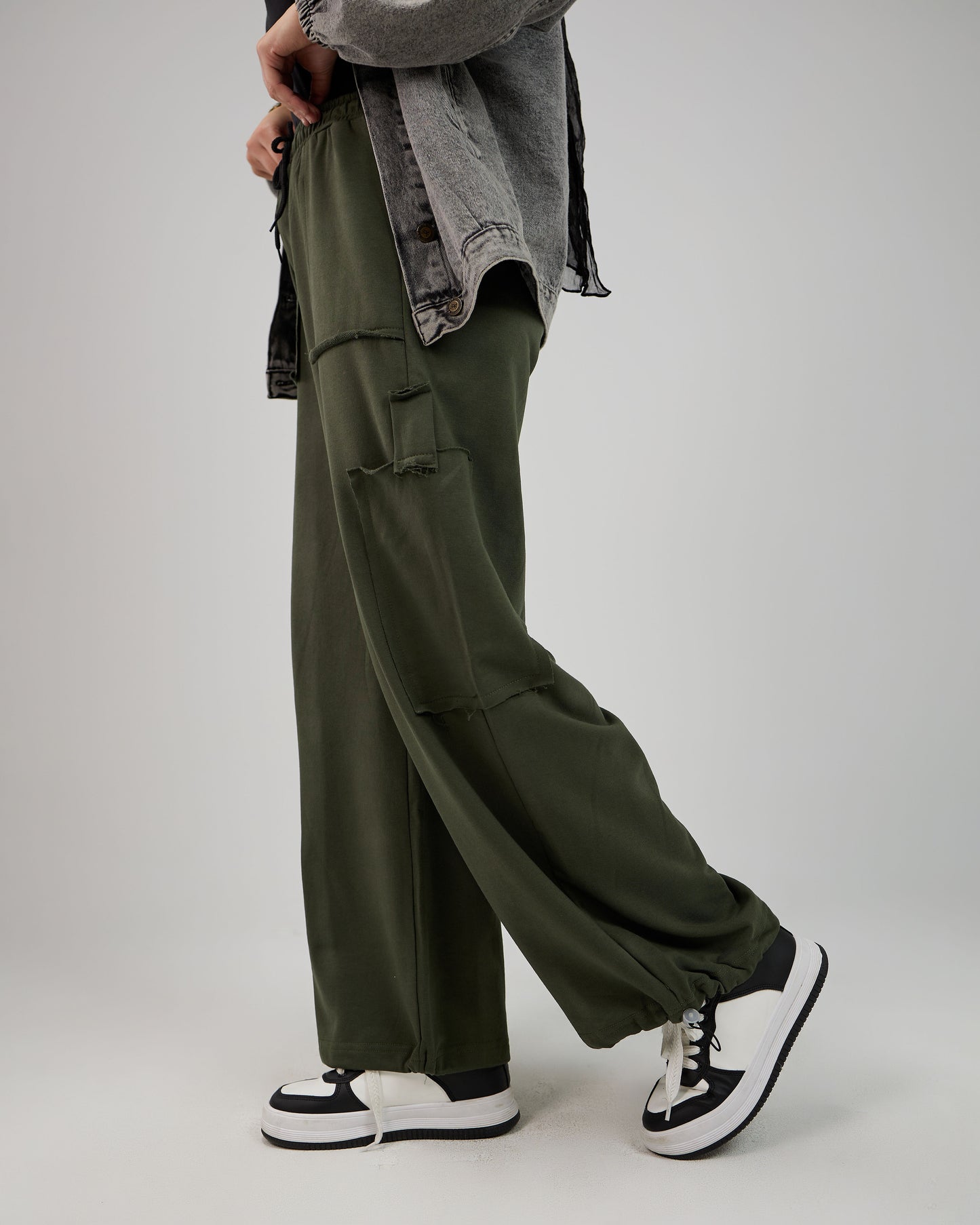 Urban Soft Cargo Pants Green
